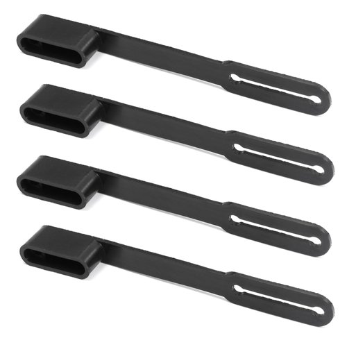 4 Pin Flat Wiring Harness Connector Dust Cover for Curt Trailer Replace 58345 58200 (Pack of 4)