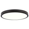 SOTTAE 9 Inch Low Profile LED Ceiling Light,Black Metal Bathroom Light Fixtures Ceiling Mount, 3000K-5000K 20W,1.1 Inch Ultra-Thin Black Ceiling Light Fixture for Bathroom Hallway Entryway Bedroom