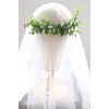 FIDDY898 Wedding Bridal Comb Camellia Hair Comb Ranunculus Green leaf Floral Clip Headpiece 2033