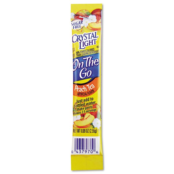 Crystal Light Flavored Drink Mix, Peach Tea, 30 .09oz Packets/Box30