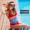ECHTPower 2-Pack Waterproof Pouch Bag with Waist Strap, Waterproof Fanny Pack, Dry Bag with Adjustable Belt for Beach Bulk Swimming Kayaking Floating Boating Fishing Hiking Pool Water Park