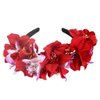 Mexican Flower Crown Headband Halloween Hairband Rose Flower Crown Headpiece Floral Hair Accessories for Carnival Party Costume