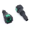 AC PERFORMANCE 2PCS Plastic Fuel Fitting Quick Connect Female 5/16 Tube to Male 3/8 Barb