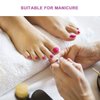 Beaupretty 2 Boxes Nail Polish Toe Separator Silicone Flower Shape Individual Toe Spacers Fingers Nail Stretchers Pedicure Tool for Home Salon(Mixed Color)