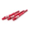 CUESOUL TERO AK7 Aluminum Dart Shafts Red Built-in Spring Telescopic for Steel Tip Darts and Soft Tip Darts,Set of 3 pcs