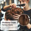 Edge Styling Brush with Nylon Bristles, Portable Back Hair Brush for Women and Men, Essential for Styling and Grooming