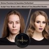 Mellow Cosmetics Brow Duo - Luminous Eyebrow Powder for Natural Looking, Voluminous Brows - Eyebrow Filler for Brows - Vegan Brow Definer - Chocolate
