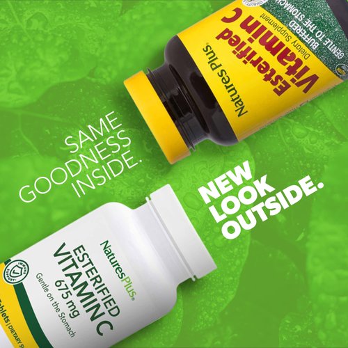 Esterified Vitamin C, 675 mg, 90 Tablets, NaturesPlus