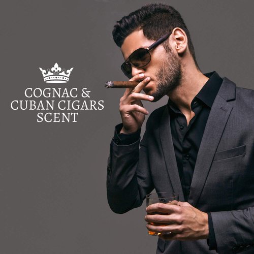 Henri et Victoria Shaving Soap For Men | Smooth Shave, Lathers Up Nicely, Long-Lasting Scent | Canadian Made by Skilled Artisan 114 g (4 oz) (Cognac and Cuban Cigars)