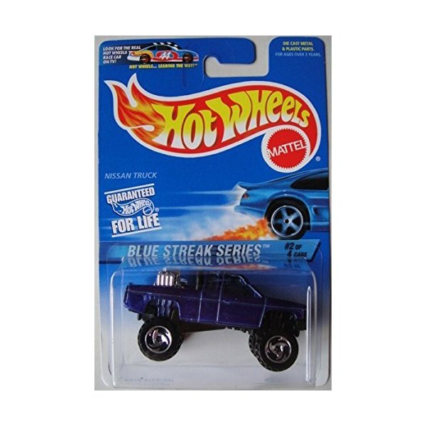 Hot Wheels Blue Streak Series Blue Nissan Truck #574