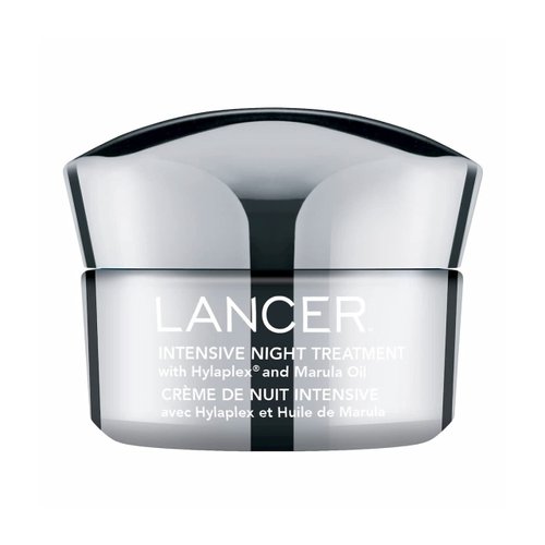 Lancer Skincare Intensive Night Treatment with Hylaplex and Marula Oil, Daily Anti-Aging Moisturizer, 1.7 Fluid Ounces