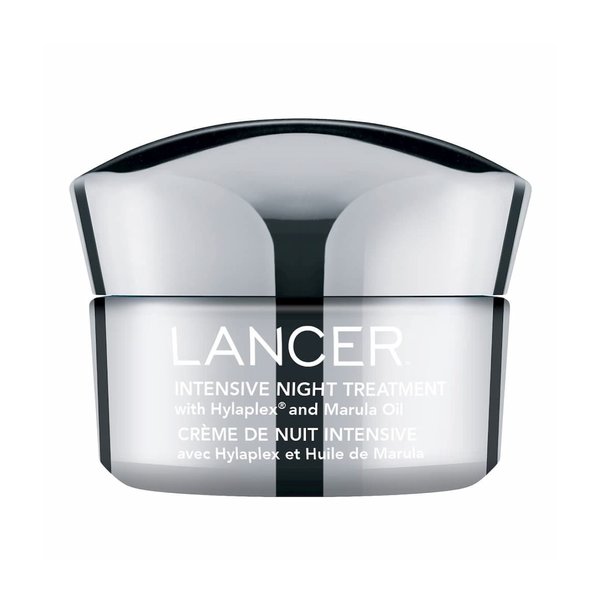 Lancer Skincare Intensive Night Treatment with Hylaplex and Marula Oil, Daily Anti-Aging Moisturizer, 1.7 Fluid Ounces