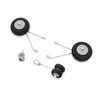 E-flite Landing Gear Set F-14 Tomcat 40mm Twin EFL01455 Wheels Gear Retracts & Accys