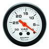 AUTO METER 5784 Phantom Mechanical Vacuum Gauge 2.3125 in.