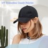 FORCUTEU Hat Wigs for Women Baseball Cap with Hair Extensions Short Straight Bob Hairstyle 12 Inch Caps with Hair Attached Adjustable Baseball Cap Wig for Daily Party
