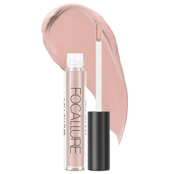 FOCALLURE Ultra Matte Liquid Lipstick,Longwear Rich Lip Colors,Easy to Create a Sexy Lips with High-grade Formula,Long Lasting Waterproof Lipstick Make Up,DEEP APRICOT