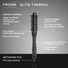 Fromm Elite Thermal Ceramic x Ionic 1" Round Brush for Expert Blowouts and Faster Hair Drying | Roller Hairbrush for Anti-static Styling, Smoothing, Straightening and Shine