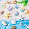 8 Pieces Starfish Hair Clip Mermaid Crown Mermaid Hair Accessories Mermaid Hair Clips Resin Seastar Hairpins Pretty Hairpin Hair Barrettes Mermaid Accessories for Women Girls (Fresh Style)