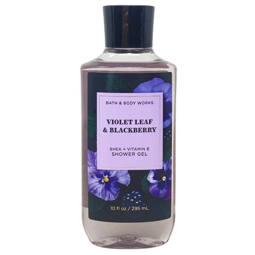 Generic Bath and Body Work Violet Leaf & Blackberry - Pack of Two - Shower Gel