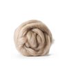 Cruelty Free Tussah Silk for Soap Making (2 oz.) Wild Gathered from Empty Cocoons (Combed Top/Sliver)