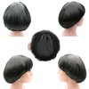 NEWPECK Afro Girls Cosplay Mushroom Wig Short Haircut With Bangs Bob Wig For Black Women (Black)