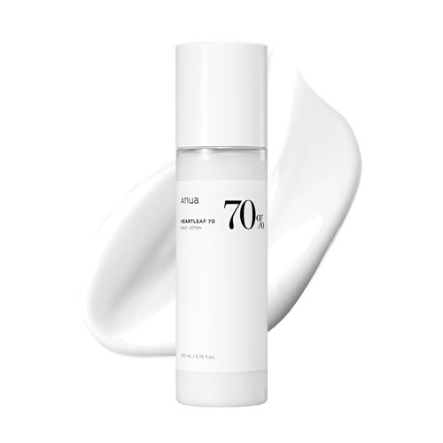 Anua Heartleaf Daily Lotion, Face Moisturizer with Hyaluronic Acid for Sensitive Skin, Lightweight, Korean Skin Care (200ml, 6.76 fl.oz.)