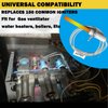 H150 Universal Ignitor(OEM),Silicon Nitride Hot Rod Ignitor Replacing 150 Common Ignitors for Almost 90% of Applications,for Gas-Fired Forced-Air Furnaces, Water Heaters and Boilers.10 Year Warranty