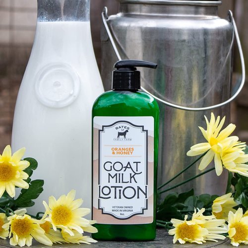 Bates Family Farm Goat Milk and Shea Butter Lotion 8 Oz (Oranges N Honey)