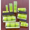 WOYISEPG 5Pcs Magnetic Small Bubble Level Set 29mm/40mm/52mm Multi-sizes Square Spirit Levels Measuring Tools