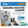 Washing Machine Cleaner Tablets 24 Pack, 1 Year Supply, Formulated for Pet Owners, Deep Cleaning Descaler for HE, Top & Front Load Washers, Septic Safe & Eco-Friendly, Removes Residue, Grime and Odors