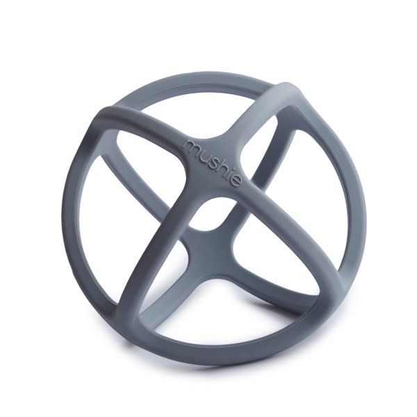 mushie Silicone Baby Teether Ball Toy (Tradewinds)