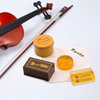 Fansjoy Violin Rosin 2 Pack, Natural Rosin with Case, Light Low Dust Rosin for Violin Viola and Cello Bows