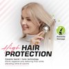 Fagaci Professional Round Brush for Blow Drying with Natural Boar Bristle, Round Brush | Nano Technology Ceramic + Ionic for Hair Styling, Drying, Healthy Hair, Volume | Hair Brush + 4 Styling Clips