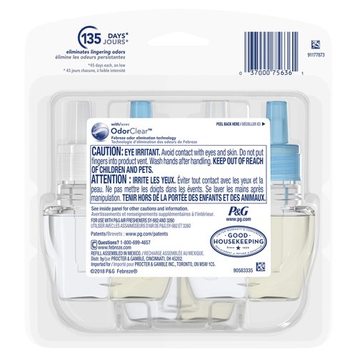 Febreze Plug Air Freshener Oil Refill