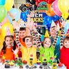 Monster Truck Party Favors 24 Pcs Monster Truck Slap Bracelets 50 Pcs Monster Truck Stickers 80 Pcs Monster Truck Tattoos Monster Truck Birthdays Decorations Supplies for Kids Boys Classroom Rewards