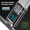 xiwai 3pcs/lot Type-C Adapter with Smart LED Digital Display 10Gbps USB-C to USB3.2 Type-A PD 36W Fast Charging Monitoring Display Tester Detector