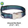 Collar w/ All Metal Hardware - Medium 11.5 - 19" - Champagne Pet/Dog Collar