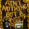 Aint Nothing But A Gangsta Party Balloon Banner Hip Hop Party Decorations Gold Jumbo Chain Balloons Inflatable Mobile Phone Radio Boombox Backdrop for 70s 80s 90s Hippie Retro Party Decor Supplies