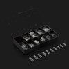 Apres Gel-X Nail Extensions Natural Square Long Soft Gel Tips 500pcs (10 Different Size)