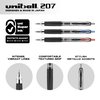 Uniball Signo 207 Impact Stick Gel Pen, 12 Black Pens, 1.0mm Bold Point Gel Pens - School and Office Supplies, Japanese Ink Pens, Journaling Pens, Smooth Writing Pens, Teacher Pens