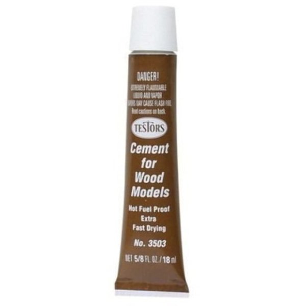 Fast Drying Wood Cement by Testors