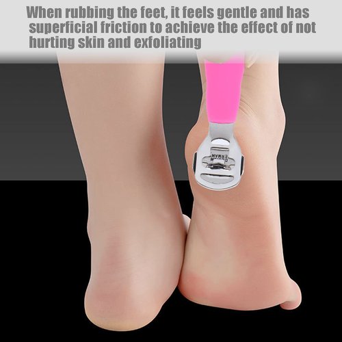 Callus Shaver Remover Stainless Steel Callus Trimmers Hard Skin Dry Skin Remover Calluses Planer Pedicure Foot File Tool Foot Care Tools()