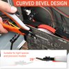 ValueMax Flush Wire Cutters, 3 Pack 5 Inch Precision Micro Cutter Anti-Slip Flush Cut Pliers, Diagonal Side Cutters for Electronics, Aluminum, Jewelry, 3D Printing, and Soft Copper Wire