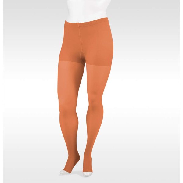 Juzo Soft 2002 Compression Pantyhose 30-40mmHg (Cinnamon-Regular-3 (III)-Open Toe)
