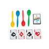 Spoons Games, Card Games for Kids - Spoons Game, Deck of Cards, Fun Family Games for Kids and Adults, Playing Cards, Game Night, Travel Games, 3-5 Multi-Player Card Game, Games for Adults, Ages 7+
