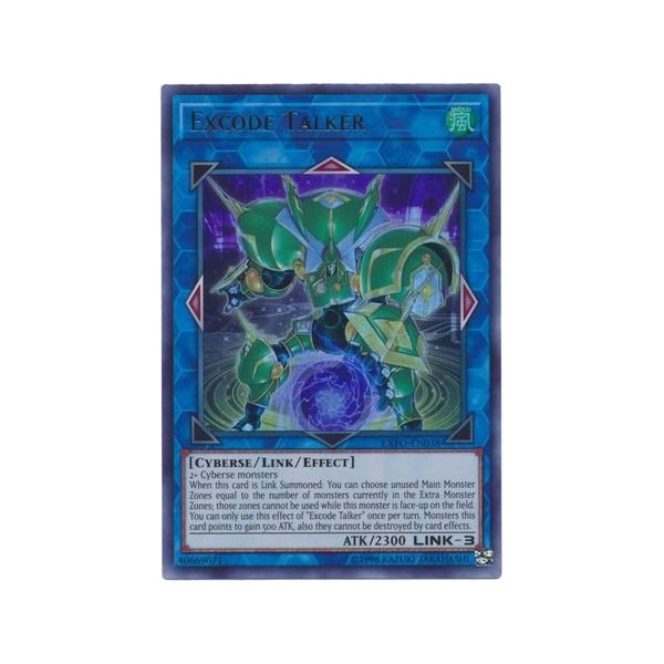 Excode Talker - EXFO-EN038 - Ultra Rare - Unlimited Edition