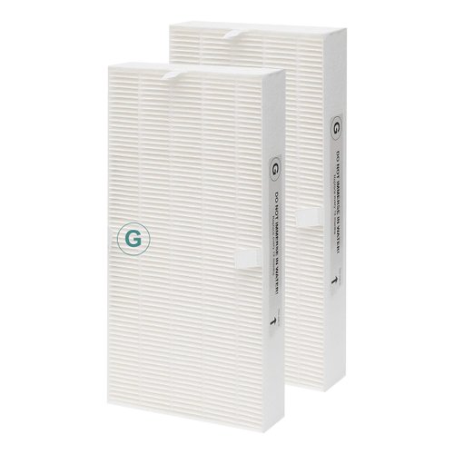 Hichoryer HRF-G Replacement Filter, Compatible with Honeywell HPA020B HPA020 & HPA030B HPA030 & HPA075/080 Series and HPA175/180 Series Air Purifier, Part Number HRF-G1/HRF-G2 2 Pack