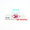 Butterfly Cell Phone Ring Holder Finger Ring Grip Stand 360° Rotation 180° Flip Universal Kickstand Compatible with All Smartphones (Green)