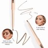 Organic Eyebrow Pencil Makeup， Medium Brown,Waterproof Eyebrow Pencil，Dual-Sided Eyebrow Brush For It Face Makeup Cosmetics (101 Blonde)