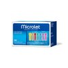 Ascensia MICROLET Lancets for Glucose Blood Testing, Multi-Colored, 100 Count